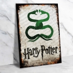 Harry Potter Ahşap Retro Vintage Poster 