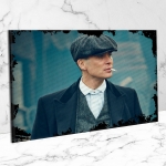 Peaky Blinders Ahşap Retro Vintage Poster 