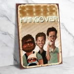 Hangover Ahşap Retro Vintage Poster 