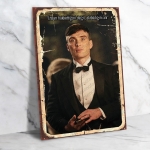 Peaky Blinders Ahşap Retro Vintage Poster 