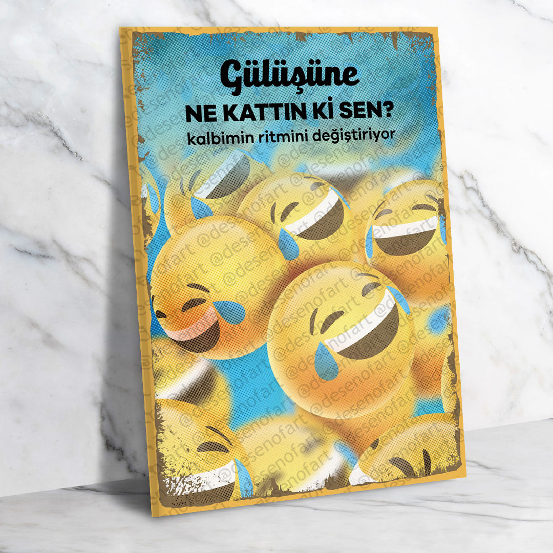 Gülüşüne ne kattın ki sen