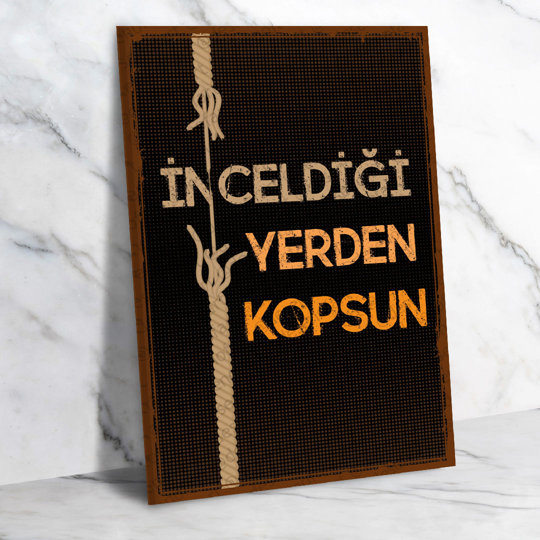 İnceldiği Yerden Kopsun