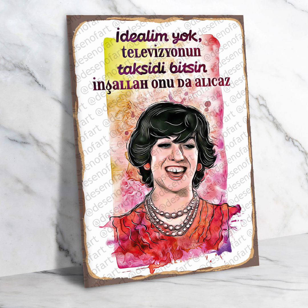 İadealim yok, Televizyonun taksidi bitsin onuda alıcaz. Ayşen Gruda